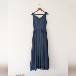 Azazie Ally Dark Navy Dress